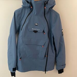 Montec Women's Blue Ski & Snow Jacket